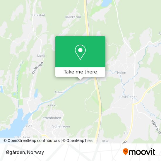 Øgården map