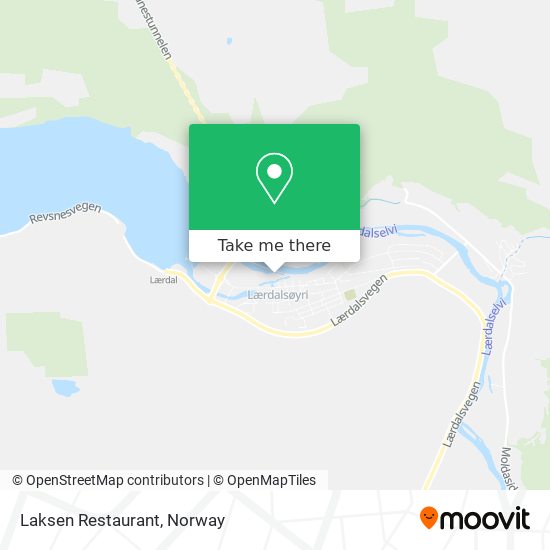 Laksen Restaurant map
