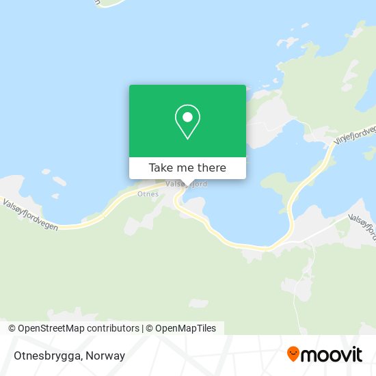 Otnesbrygga map