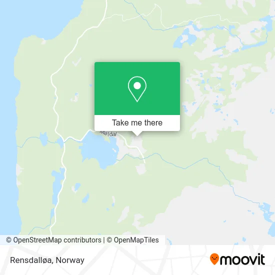 Rensdalløa map