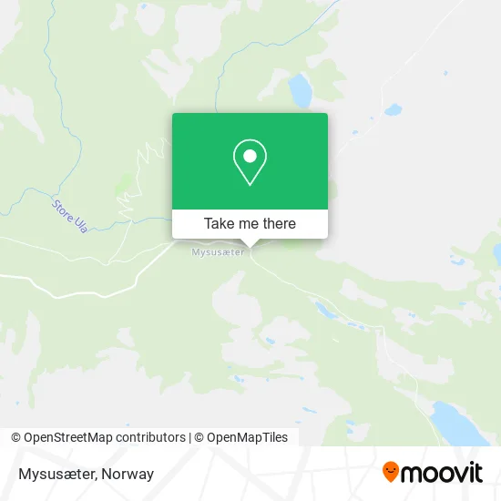 Mysusæter map