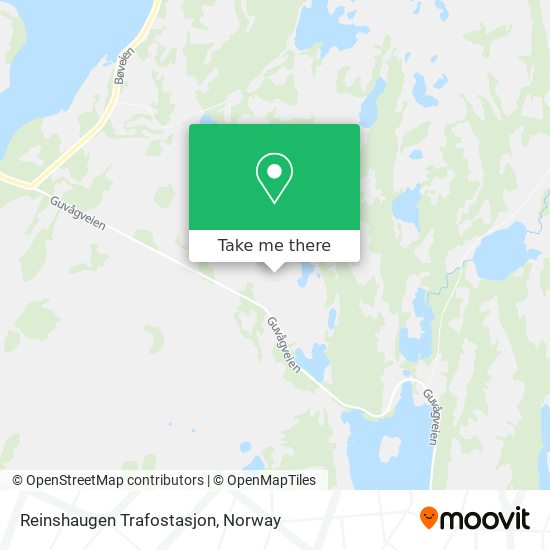 Reinshaugen Trafostasjon map