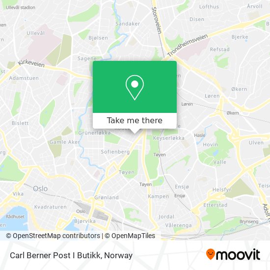 Carl Berner Post I Butikk map