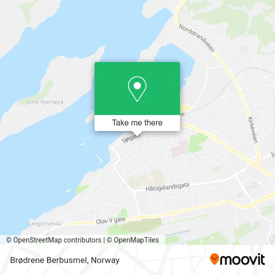 Brødrene Berbusmel map