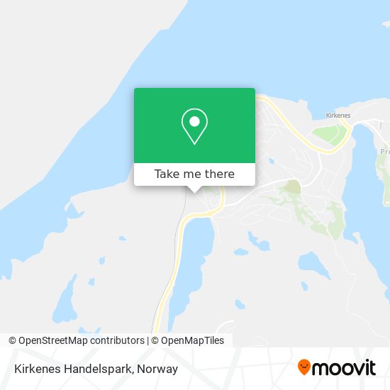 Kirkenes Handelspark map