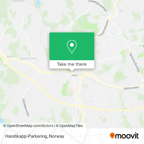 Handikapp-Parkering map