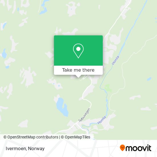 Ivermoen map