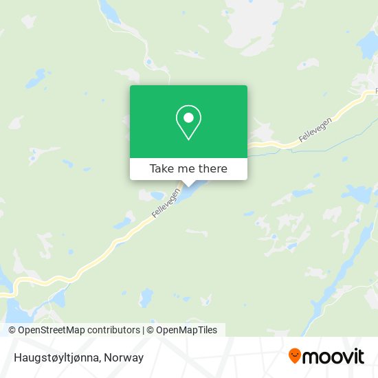 Haugstøyltjønna map