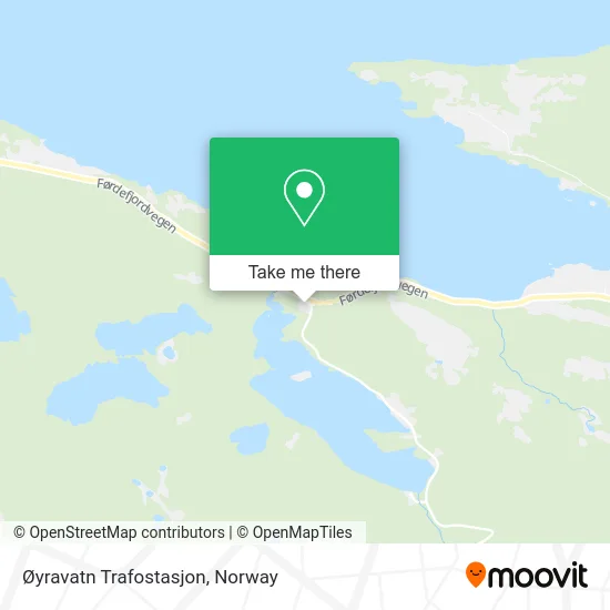 Øyravatn Trafostasjon map