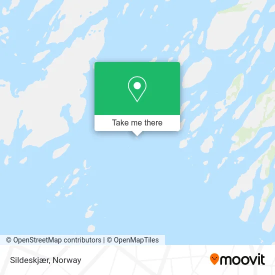 Sildeskjær map