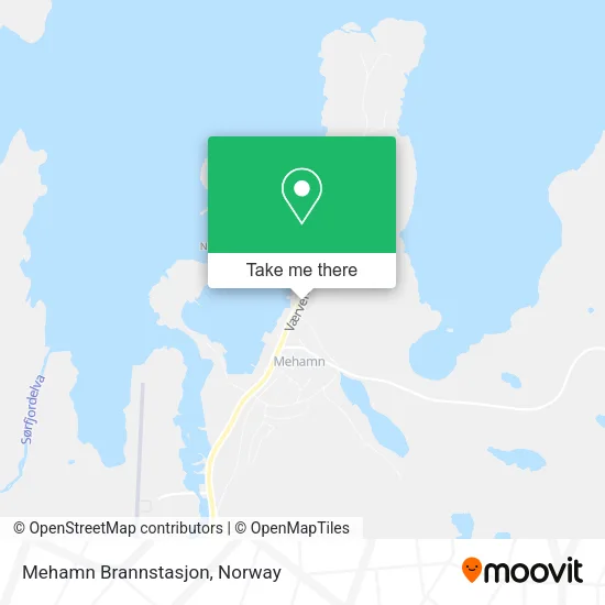 Mehamn Brannstasjon map
