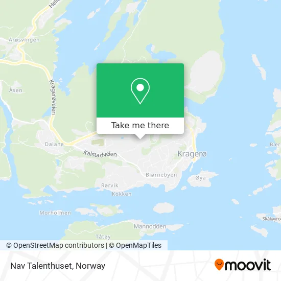 Nav Talenthuset map