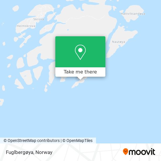 Fuglbergøya map