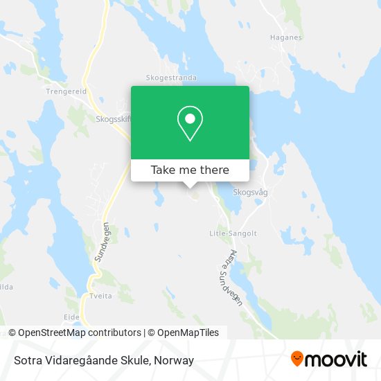 Sotra Vidaregåande Skule map