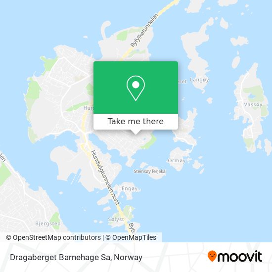 Dragaberget Barnehage Sa map