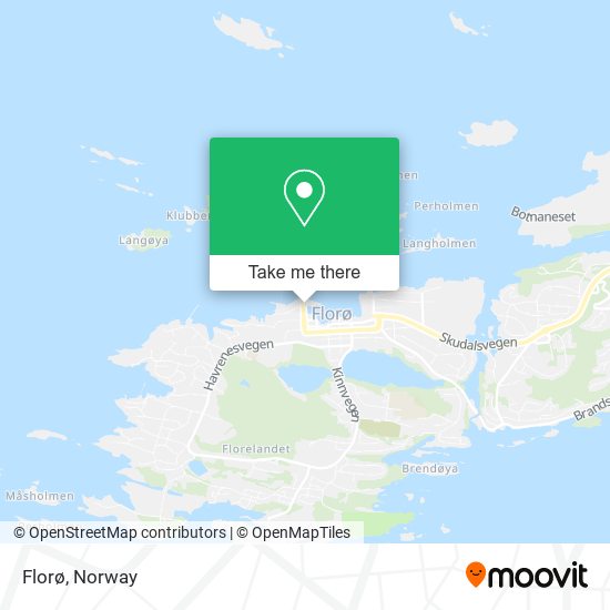 Florø map