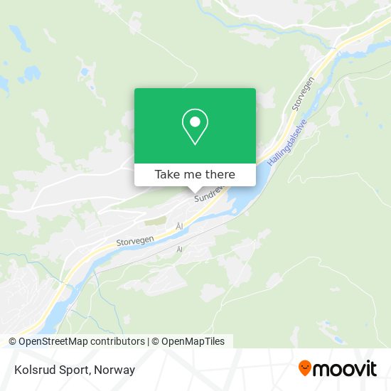 Kolsrud Sport map