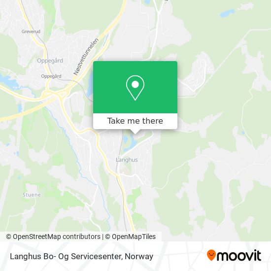 Langhus Bo- Og Servicesenter map