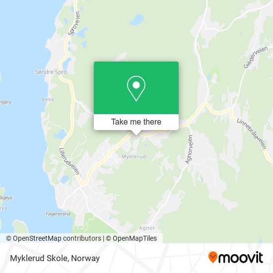 Myklerud Skole map