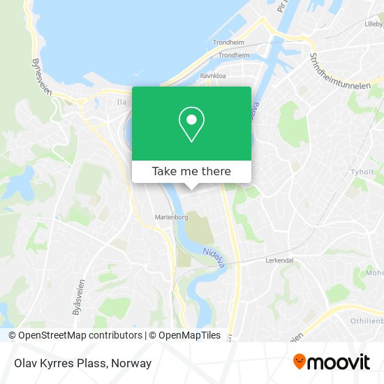 Olav Kyrres Plass map