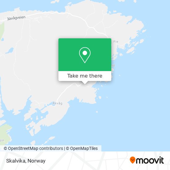 Skalvika map