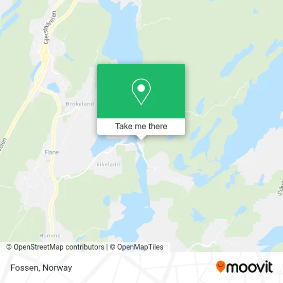 Fossen map