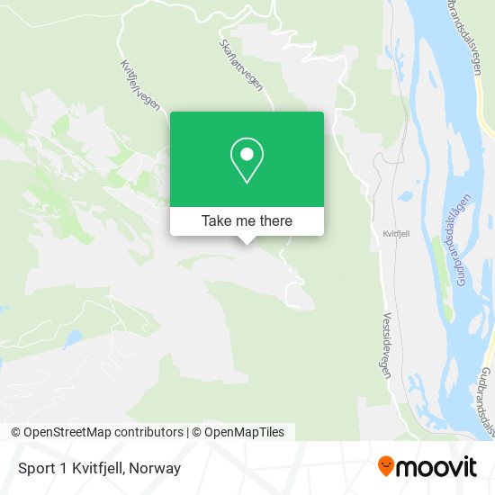 Sport 1 Kvitfjell map