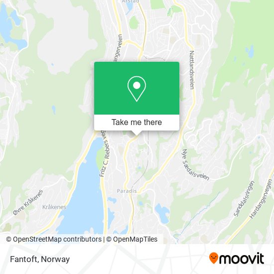 Fantoft map