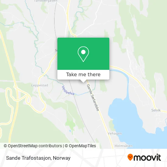 Sande Trafostasjon map