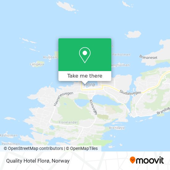 Quality Hotel Florø map