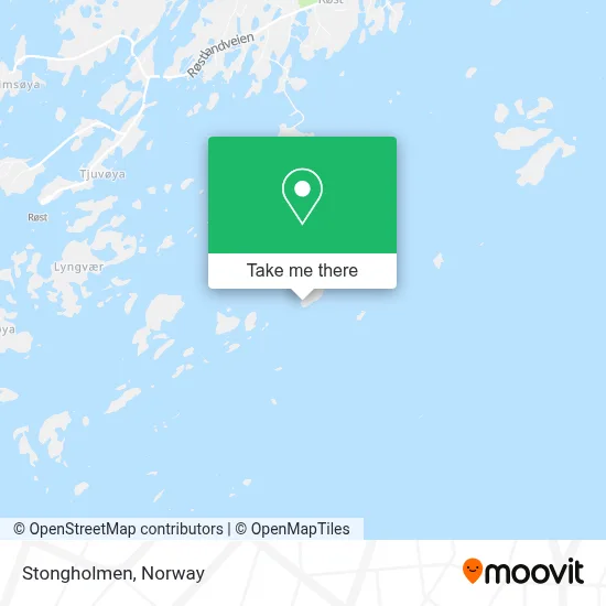 Stongholmen map