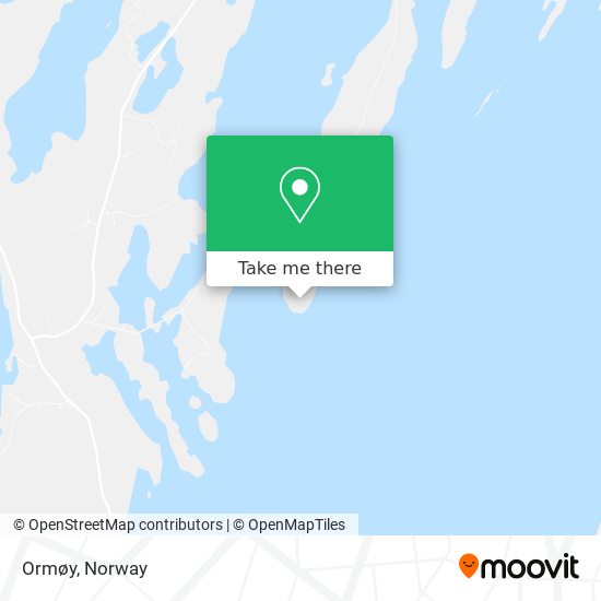 Ormøy map