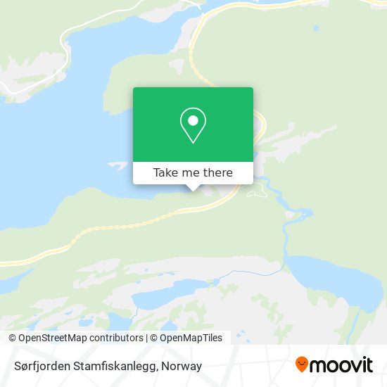 Sørfjorden Stamfiskanlegg map