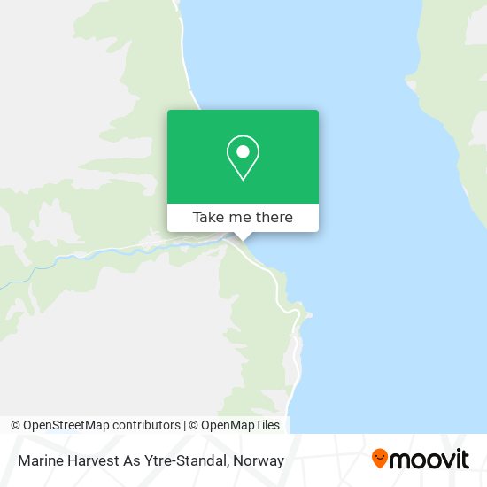 Marine Harvest As Ytre-Standal map
