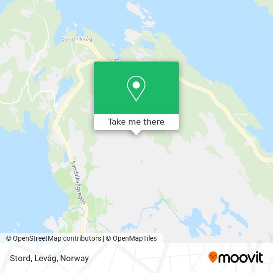 Stord, Levåg map