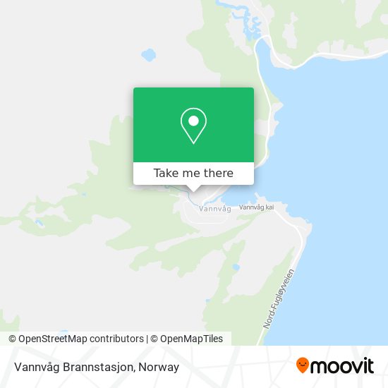 Vannvåg Brannstasjon map