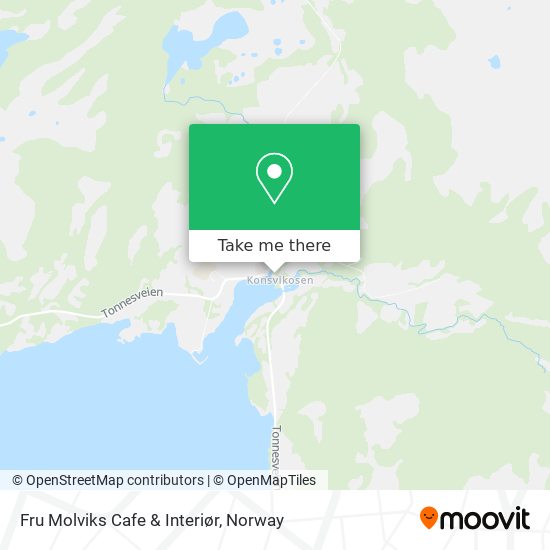 Fru Molviks Cafe & Interiør map