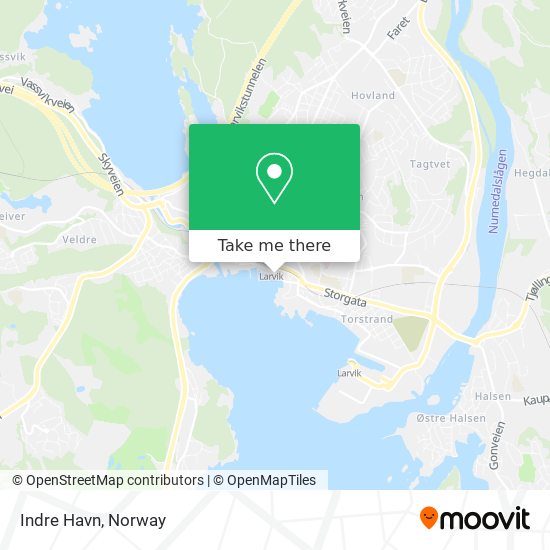 Indre Havn map