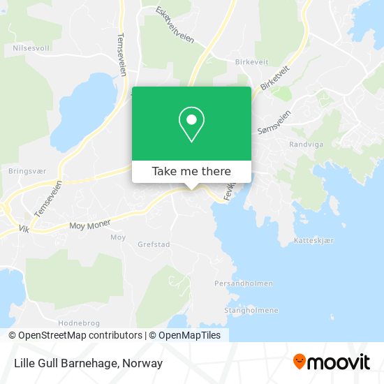 Lille Gull Barnehage map