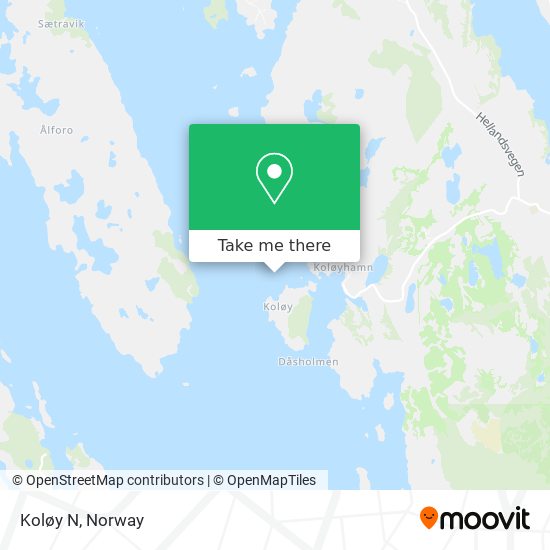 Koløy N map