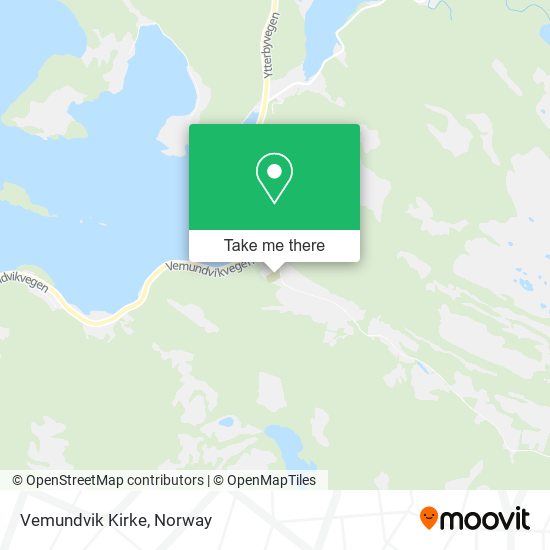 Vemundvik Kirke map