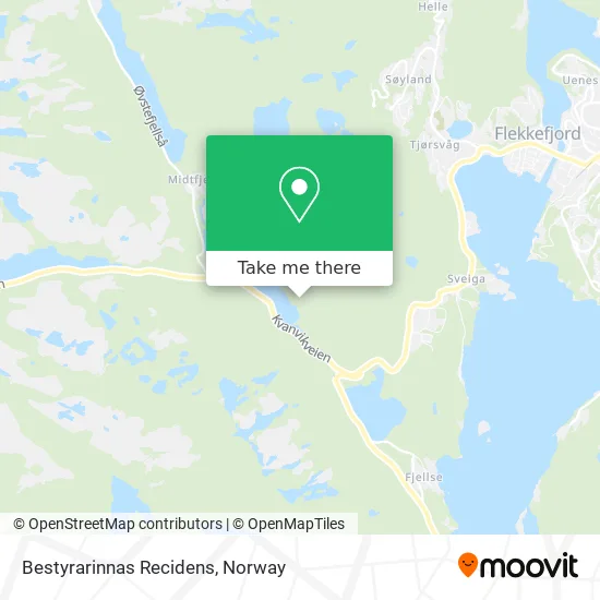 Bestyrarinnas Recidens map