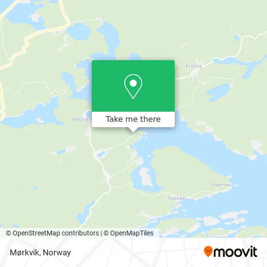 Mørkvik map