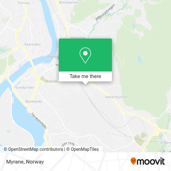 Myrane map