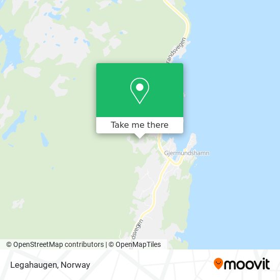 Legahaugen map