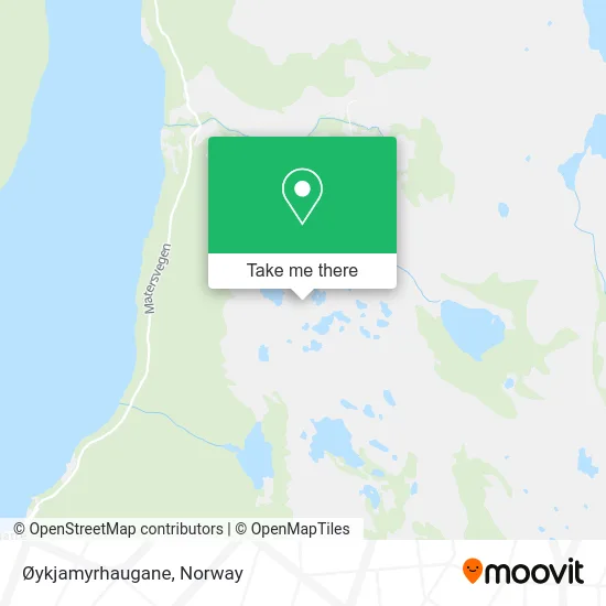 Øykjamyrhaugane map