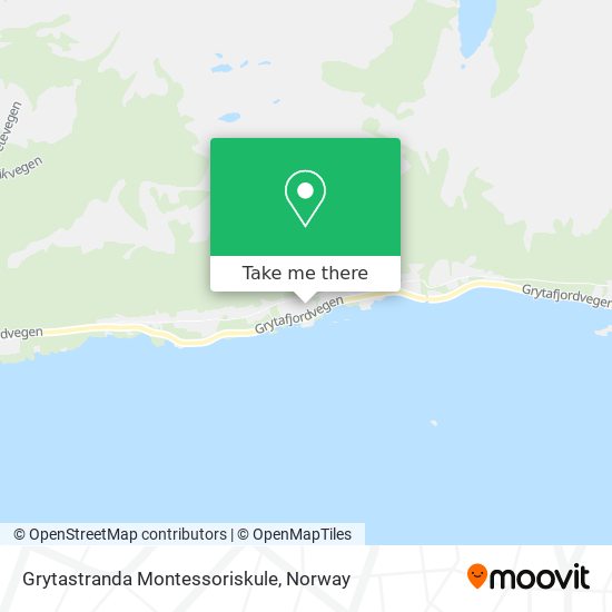 Grytastranda Montessoriskule map