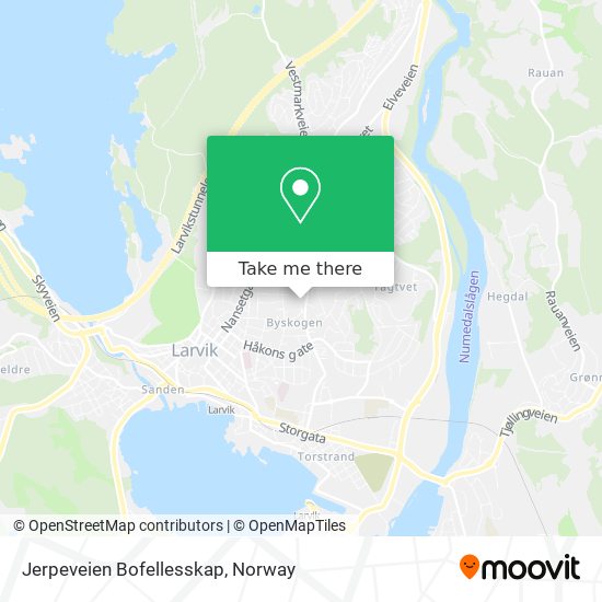 Jerpeveien Bofellesskap map
