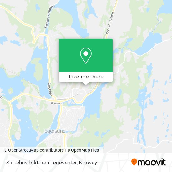 Sjukehusdoktoren Legesenter map