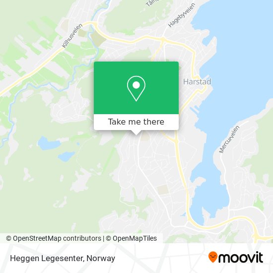 Heggen Legesenter map